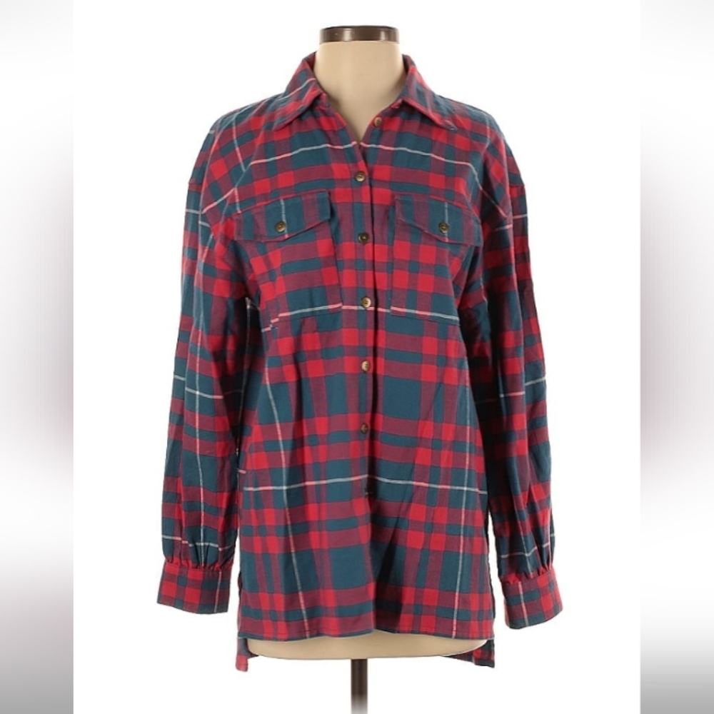 Spell maverick plaid flannel extra small - Picture 2 of 4